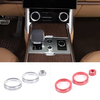 Алюминиевый сплав Ручка Кондиционера Автомобиля Кольцо крышка Украшает Подходит для Land Rover Range Rover Sport Vogue 2023 Аксессуары для интерьера