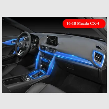 Для Mazda CX-4 2016-2018 ТПУ Навигационный экран на приборной панели, Защитная пленка, Устойчивая к царапинам, Защита от отпечатков пальцев, суперпрочная наклейка