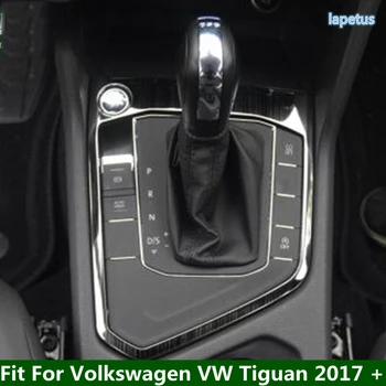 Коробка передач, панель переключения передач, Декоративная накладка, LHD Для Volkswagen VW Tiguan, 2017-2021, Аксессуары для ремонта автомобиля, Гарнир