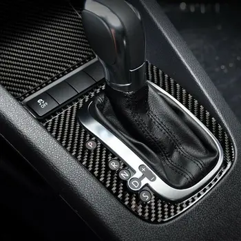 Крышка панели переключения передач из углеродного волокна для Volkswagen VW Golf 6 MK6 GTI 08-12 TypeB