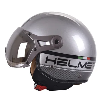 Мотоциклетный шлем 3/4, шлем с половиной лица, точка, Одобренный ЕЭК, Индивидуальные Сменные Шлемы Для мотокросса, Шлем Moto Capacete
