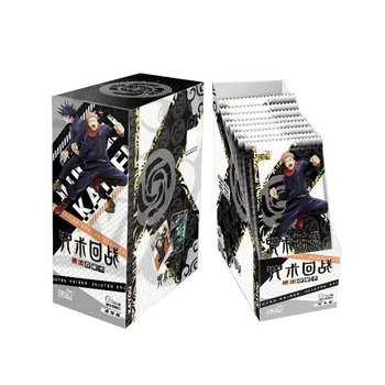 Оптовая Продажа Коллекционных карт Jujutsu Kaisen Booster Коробка редких аниме-игр Всего 90 карт