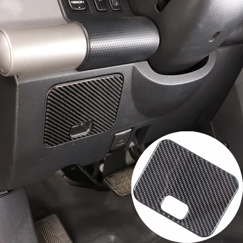 Резистивная панель главного водителя автомобиля из мягкого углеродного волокна, декоративные наклейки для Toyota FJ Cruiser 2007-2021 Аксессуары