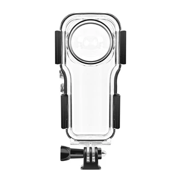 1 шт., чехол для камеры, Панорамный водонепроницаемый чехол для 1-дюймовой экшн-камеры 360, Защитный чехол, Аксессуары