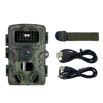 16-мегапиксельная камера слежения 1080P, охотничья камера с новейшим датчиком движения и водонепроницаемостью IP54 для мониторинга дикой природы