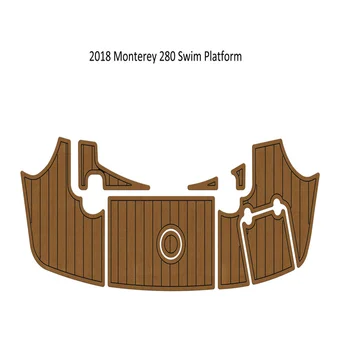 2018 Monterey 280 Swim Platfrom подножка для лодки EVA Foam коврик для пола из искусственного тика