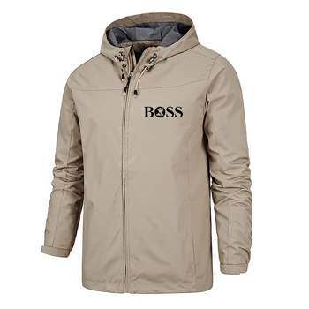 2023 Весенне-осенняя мужская куртка Для пары Приключений на открытом воздухе, Ветрозащитная водонепроницаемая куртка на молнии, мужская куртка