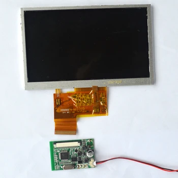 4,3/5-дюймовый Экран 40PIN LCD Control AV Driver Board Module Kit Материнская плата Для Номерной камеры автомобиля, цифровая фоторамка