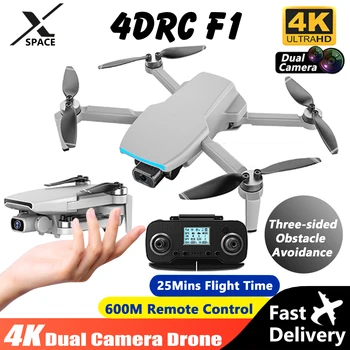 4DRC F1 GPS Drone 4K Профессиональная двойная камера Передача изображения 1000 М Бесщеточный Мотор Складной Квадрокоптер RC Dron Детская Подарочная игрушка