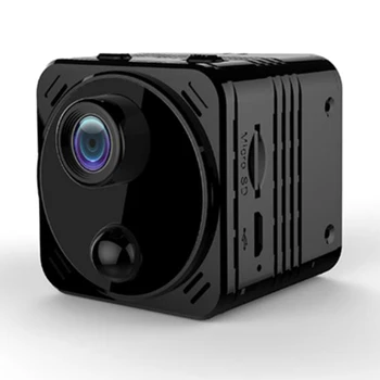 4K Мини WiFi камера-няня со встроенным аккумулятором, сигнализация обнаружения движения, камера наблюдения