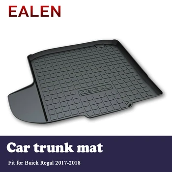 EALEN для Buick Regal 2017 2018 Автомобильный стайлинг, лоток для подкладки Багажника, водонепроницаемый ковер, аксессуары для ковриков, 1 комплект, автомобильный грузовой коврик для заднего багажника