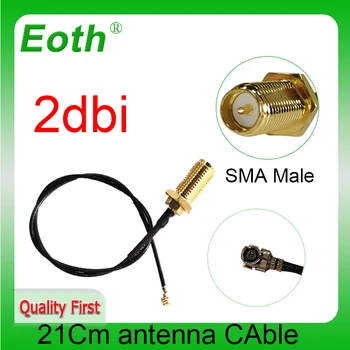 EOTH 2,4 g антенна 2 ~ 3dbi sma штекер wlan wifi 2,4 ГГц антенна pbx iot модуль маршрутизатор tp link приемник сигнала antena с высоким коэффициентом усиления