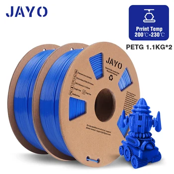 JAYO PLA/PLA +/PETG/PLA Матовая нить для 3D-принтера 1,75 мм 2 кг FDM 100% Без Пузырьков Материалы для 3D-печати для 3D-принтера и 3D-ручки