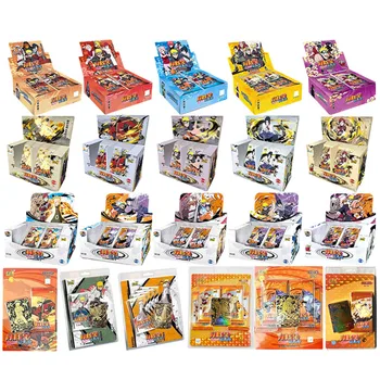 KAYOU Original Naruto Complete Series Card Booster Pack Аниме Фигурка Редкая коллекция Карточек Флеш-карта Игрушка для детей Рождественский подарок
