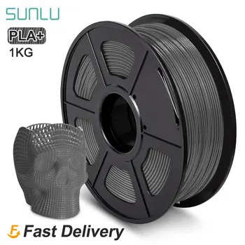 SUNLU 1 кг Plap Plus нити 3D-принтера Расположены Аккуратно, Без Узлов, Без Пузырьков, Без запаха, Экологически Чистые, Биоразлагаемые 1,75 мм