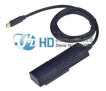 USB 3,1 USB3.1-7 + 15P 7 + 15 Pin SATA 3,0 III Жесткий диск SSD Type-C SATA 6G Кабель-адаптер