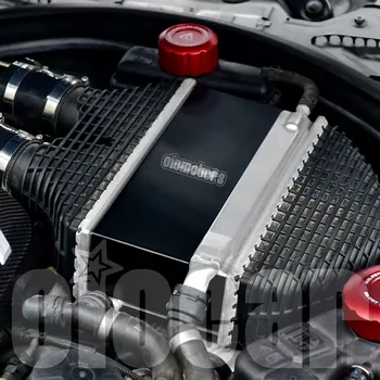 Алюминиевая Крышка Промежуточного охлаждения двигателя oiomotors S55 M Style для BMW F80 M3 F82 F83 M4 Competition