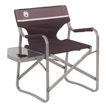 Алюминиевый походный стул Coleman с приставным столиком уличный стул