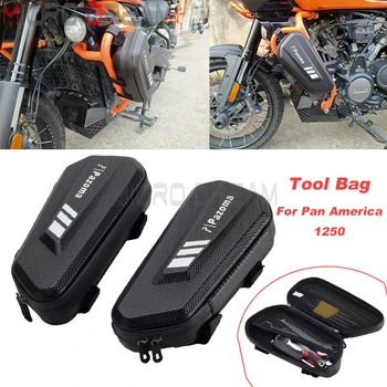 Бамперная рама, аварийные перекладины, сумки, набор инструментов для ремонта, водонепроницаемая сумка для Harley Pan America 1250 Special 2021 2022