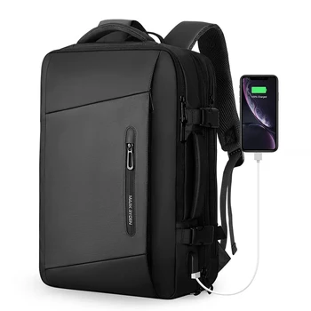 Большая Емкость, 17-дюймовый Рюкзак для ноутбука, плащ, Мужская Сумка С USB-Подзарядкой, многослойная Мужская Сумка Для Космических Путешествий, Защита От вора, Mochila