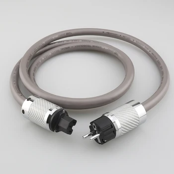 Высококачественный шнур питания SP-1100PW, кабель 12AWG, версия для ЕС, кабель питания с вилкой из углеродного волокна, США, ЕС