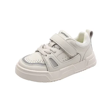 Детская обувь 2023, Весенняя Новая Детская Обувь для настольного тенниса, Простые и Универсальные Маленькие Белые туфли для девочек, Повседневная обувь для мальчиков, кроссовки