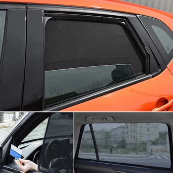 Для Ford Kuga Escape 2020 2021 2022 Магнитный Автомобильный Солнцезащитный козырек, Шторка на лобовое стекло, Заднее боковое Детское окно, Солнцезащитный козырек