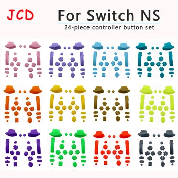 замена 15 цветов Для переключателя Joy-con Кнопка L R ZL ZR Кнопка ABXY D-Pad Кнопка SL SR Кнопки Для переключателя Joycon Слева Справа