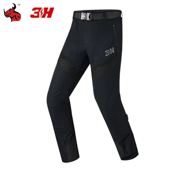Износостойкие брюки для мотокросса, средства защиты от падения, Светоотражающие мотоциклетные брюки, дышащие байкерские брюки S-4XL