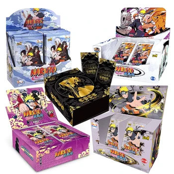 Карты KAYOU Naruto Vortex Коллекционные Карточные игры Аниме Игрушки для вечеринок Коллекция детских альбомов Детские подарочные коробки для Хобби Бумага