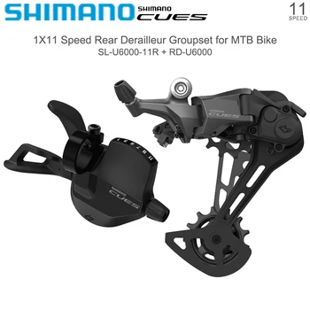 Комплект 11-скоростного Переключателя SHIMANO CUES U6000 для Горного Велосипеда SL-U6000-11R Рычаг Переключения RD-U6000 Задние Переключатели Оригинальный Велосипед