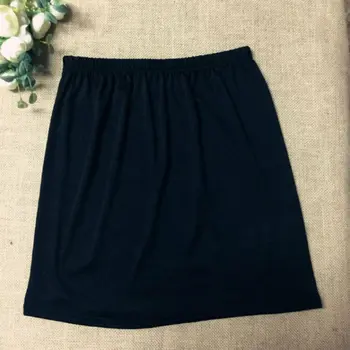 Летние Женские повседневные мини-юбки-слипы.Женская базовая юбка, нижнее платье, Vestidos, свободные полупрозрачные слипы, нижняя юбка