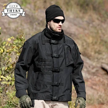 Мужская Военная тактическая куртка, высококачественные водонепроницаемые износостойкие куртки-бомберы с несколькими карманами, ветрозащитное пальто для походов на открытом воздухе