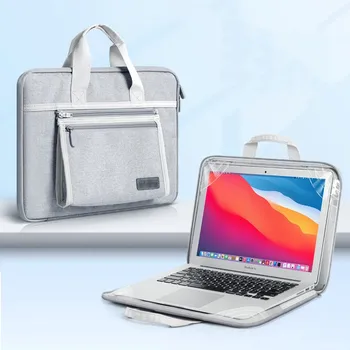 Новая Сумка для ноутбука, Защитный портфель 12 13 14 15, Внутренняя сумка для Macbook Air, Lenovo, Microsoft, Dell, HP, Huawei, Xiaomi, Чехол-накладка