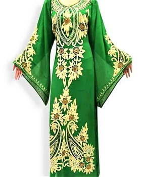 Новые марокканские кафтаны из Дубая, платье Farasha Abaya, очень модное длинное платье