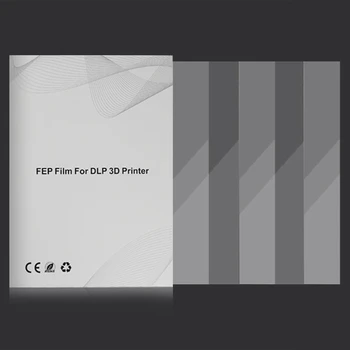 Пленка FEP 260x200 мм с высоким коэффициентом пропускания, толщина разделительной пленки 0,15 мм для УФ-DLP 3D-принтеров, Жидкокристаллическая SLA-смола