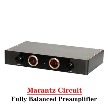 Полностью сбалансированный предусилитель Marantz Circuit с дистанционным управлением Поддержка RCA Сбалансированного XLR входа и выхода С низким уровнем искажений HIFI