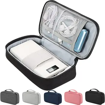 Портативная сумка-органайзер для кабелей, дорожный чехол, сумка для аксессуаров, чехол-органайзер для цифровых гаджетов, сумка для хранения зарядных кабелей, жесткого диска