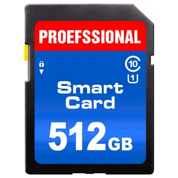 Профессиональная Карта памяти камеры 128 ГБ 64 ГБ 32 ГБ 16 ГБ 256 ГБ 512 ГБ SD-карта Class10 Card C10 UHS-I Для Зеркальной камеры