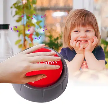 Прямая поставка!!1 шт. игрушка-пуговица с гладкой поверхностью, снимающая стресс, без запаха, игрушка-кнопка для громкоговорителя для детей