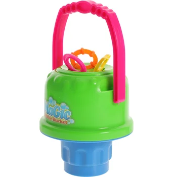 Ручная Воздуходувка Воздуходувка для мыльных пузырей Детская Герметичная Без разлива Ведро для мыльных пузырей Для Малышей