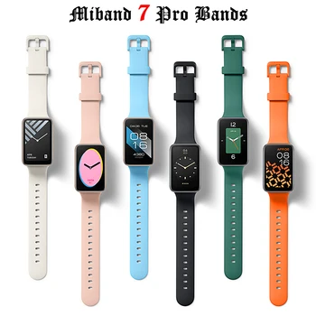 Спортивный Браслет Для Xiaomi Mi Band 7 Pro smartwatch Браслет быстрая замена силиконового ремешка Miband7 Pro Аксессуары для Ремешка для часов