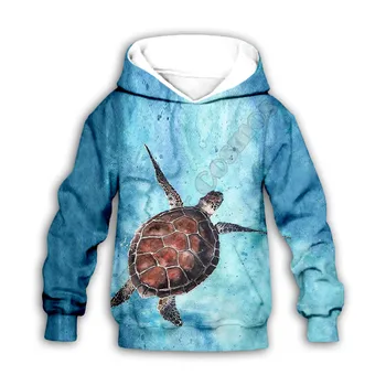 Толстовки с 3D принтом морской черепахи, семейный костюм, футболка, пуловер на молнии, Детский костюм, толстовка, спортивный костюм/брюки, шорты 03