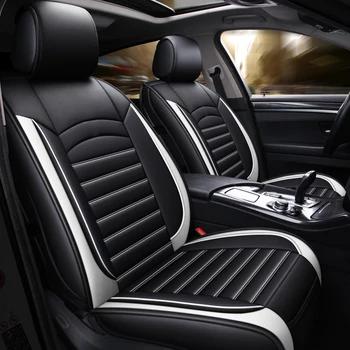 Универсальный Кожаный чехол для автомобильного сиденья на 5 мест для Chevrolet Impala Malibu Cruze Equinox Sonic Trax, аксессуары для интерьера вторичного рынка