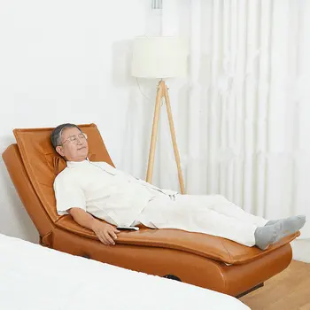 Электрическое массажное кресло-качалка с 5 режимами вибрации, USB-портами для зарядки, диван-качалка с подогревом
