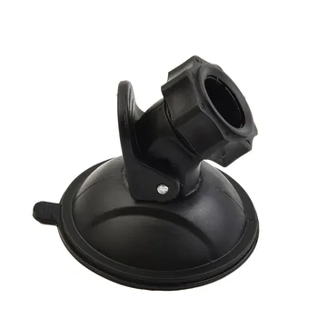 1 шт. Автомобильный кронштейн для регистратора Dash Cam Пластиковый Черный Держатель для вращения на 360 градусов Подставка для камеры Присоска 4 мм + 6 мм