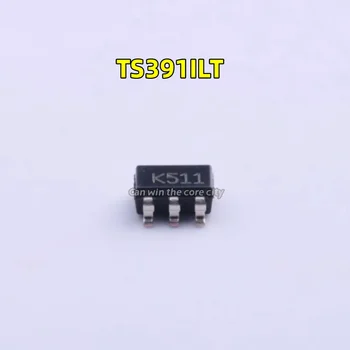 10 штук TS391ILT SOT-23-5 трафаретная печать K511 маломощный одноканальный компаратор напряжения new spot