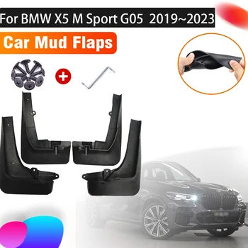 4 ШТ. Автомобильные Брызговики Для BMW X5 G05 M Sport 2019 2020 2021 2022 2023 Авто Брызговики Переднее Заднее Крыло Автомобильные Аксессуары