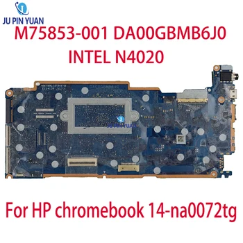 M75853-001 DA00GBMB6J0 OEM МАТЕРИНСКАЯ ПЛАТА HP INTEL N4020 14A-NA0023NR (КАК ЕСТЬ) (AA54) Для HP chromebook 14-na0072tg