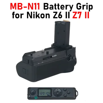 Z7II Батарейная ручка MB-N11 Сменная Вертикальная ручка с дистанционным управлением 2,4G для Nikon Z7II Z7II Z7 II Z72 Батарейная ручка